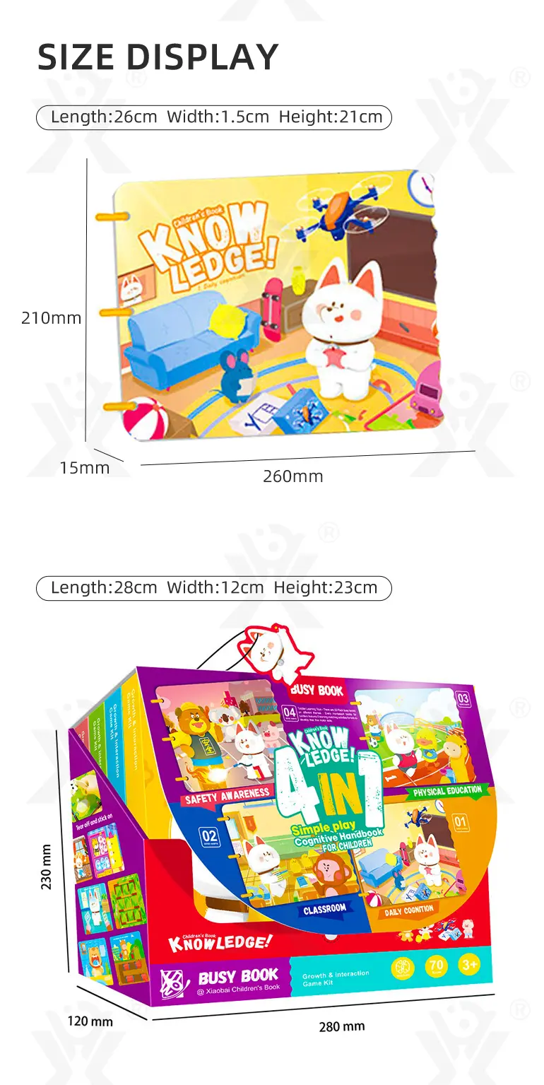 Educational Cognitive Sticker Book-Educational Toys For Infants (TB-4849361) — illustrated product details, panel 5