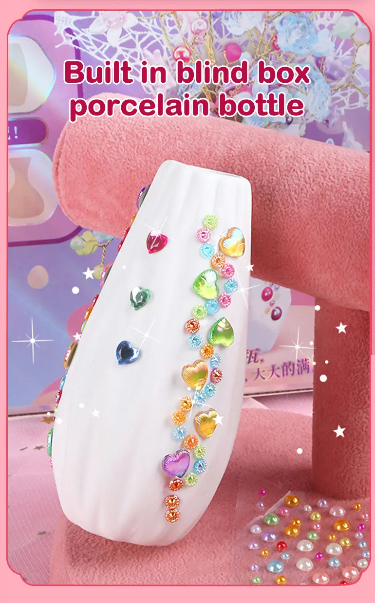 DIY Handmade Floral Toy, Beaded Bouquet Craft Kit (TB-4456179) — illustrated product details, panel 5
