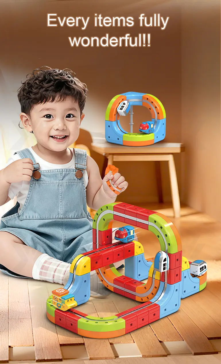 Magnetic Levitation Track Toy Set (TB-5109665) — illustrated product details, panel 5