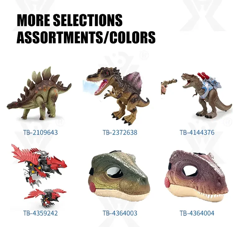 DIY Dinosaur Mask with Movable Jaw (TB-4934208) — illustrated product details, panel 7
