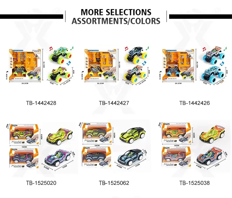 DIY Alloy Racing Car (TB-1525013) — illustrated product details, panel 6