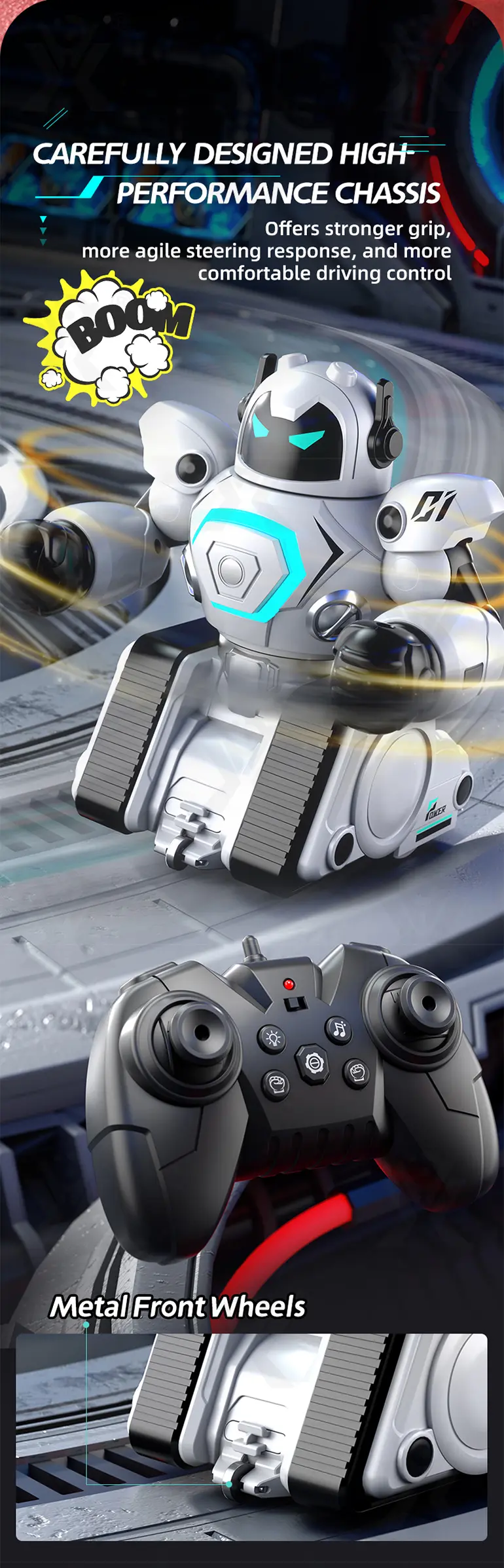 RC Fighting Robots Set (TB-4840726) — illustrated product details, panel 4