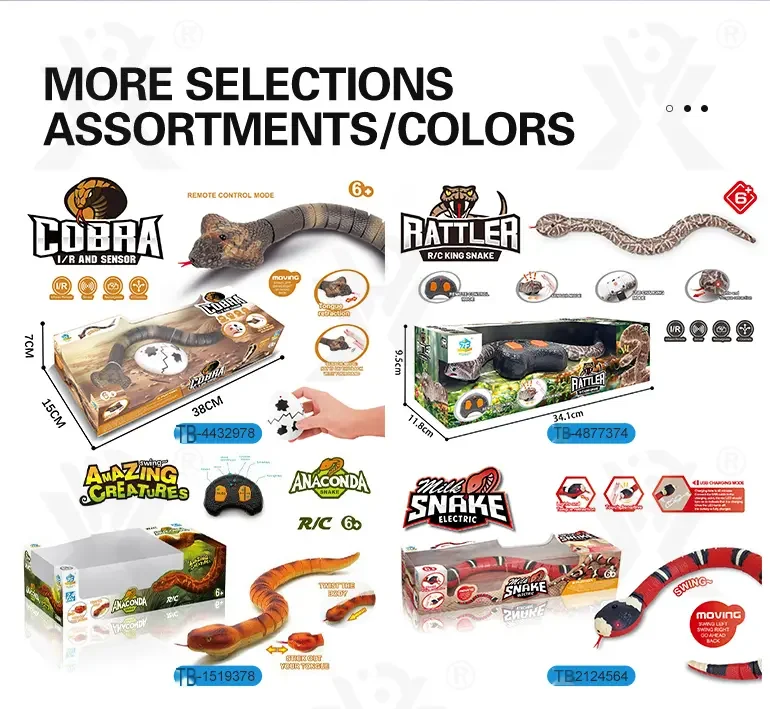 Graffiti RC Snake Toy Supply (TB-5097063) — illustrated product details, panel 8