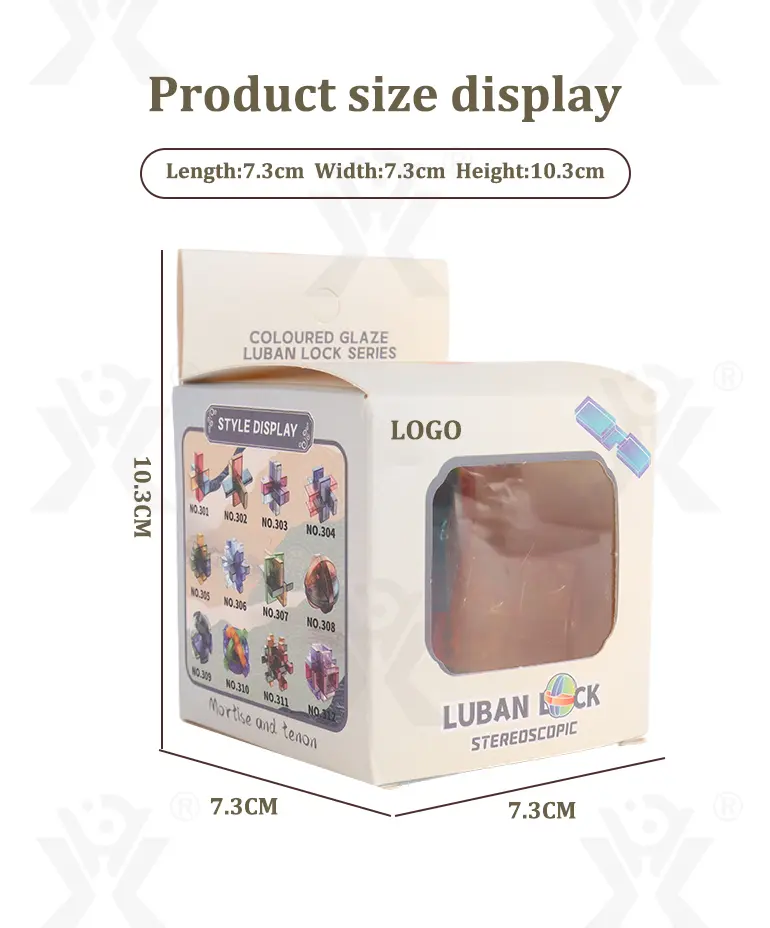 Luban Lock Toys Supplies (TB-4244985) — illustrated product details, panel 8