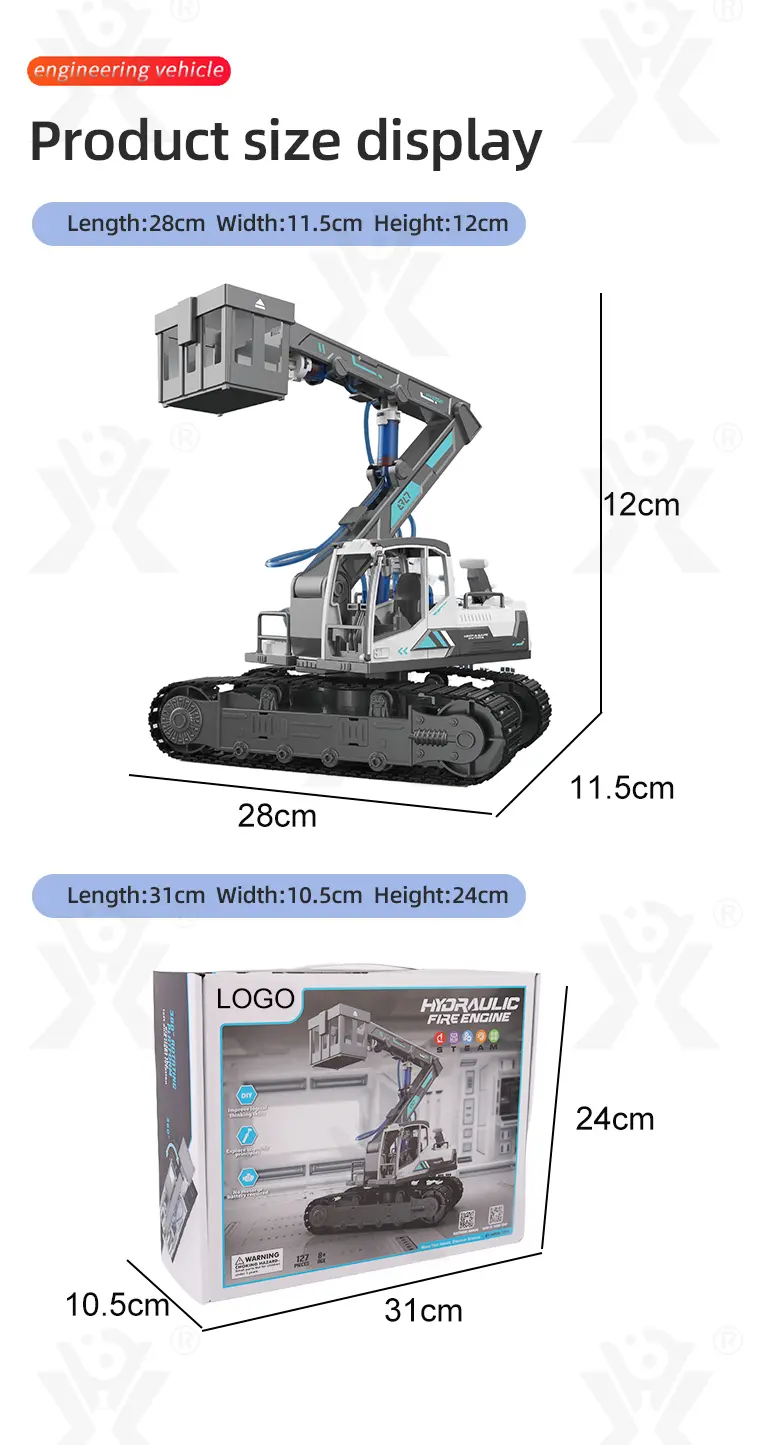 Hydraulic Power Fire Climbing Toy (TB-2276545) — illustrated product details, panel 7