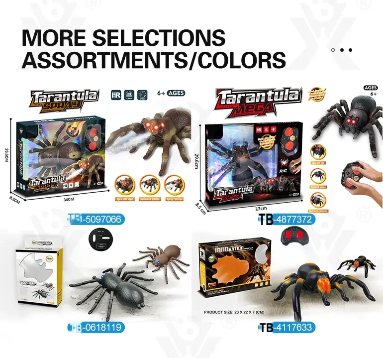Infrared RC Spider Toy (TB-5097066) — illustrated product details, panel 6