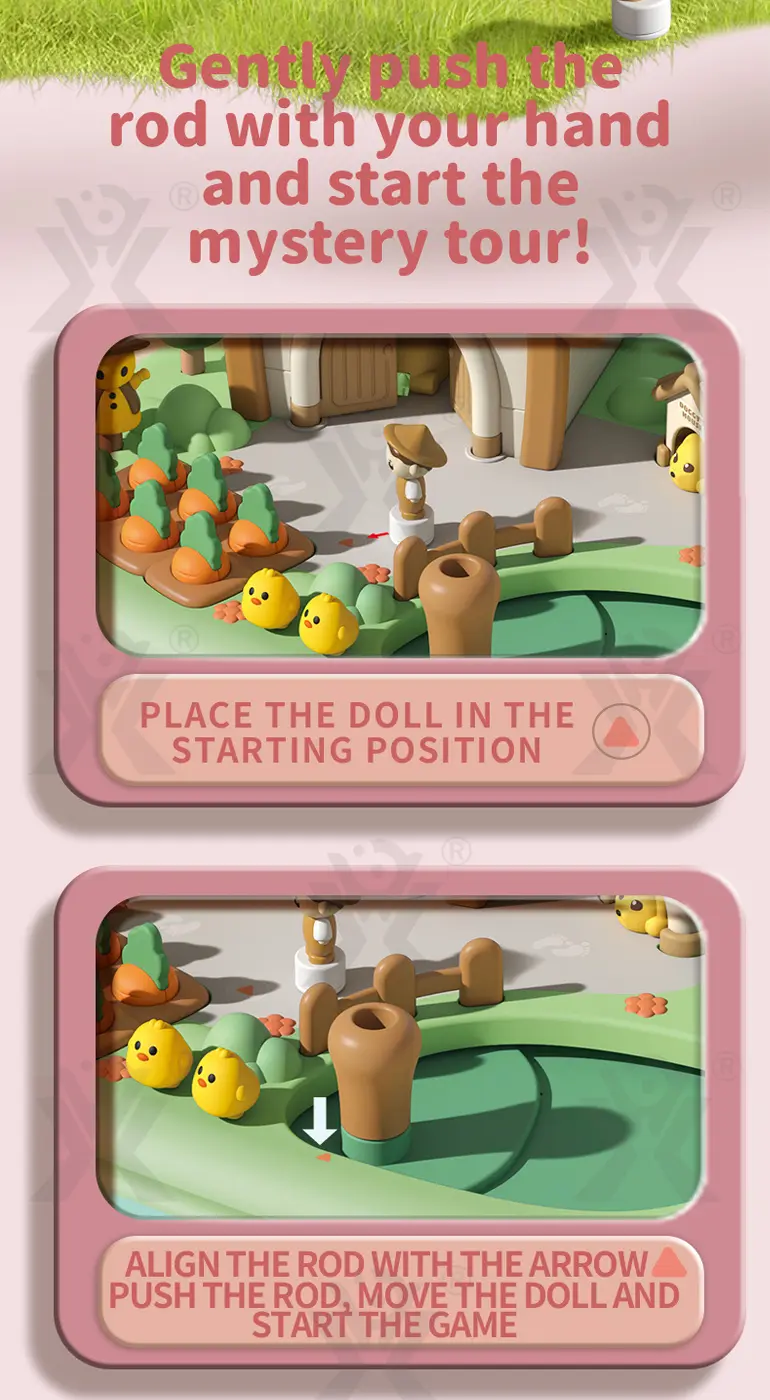Children’s Magnetic Doll House Toy Table Game, Educational Family Fun Toy (TB-5071881) — illustrated product details, panel 6