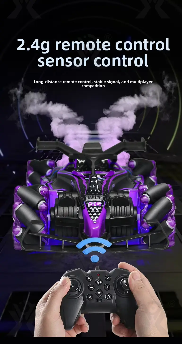 RC Double Spray Racing Car, Formula 1 (TB-4262251) — illustrated product details, panel 6