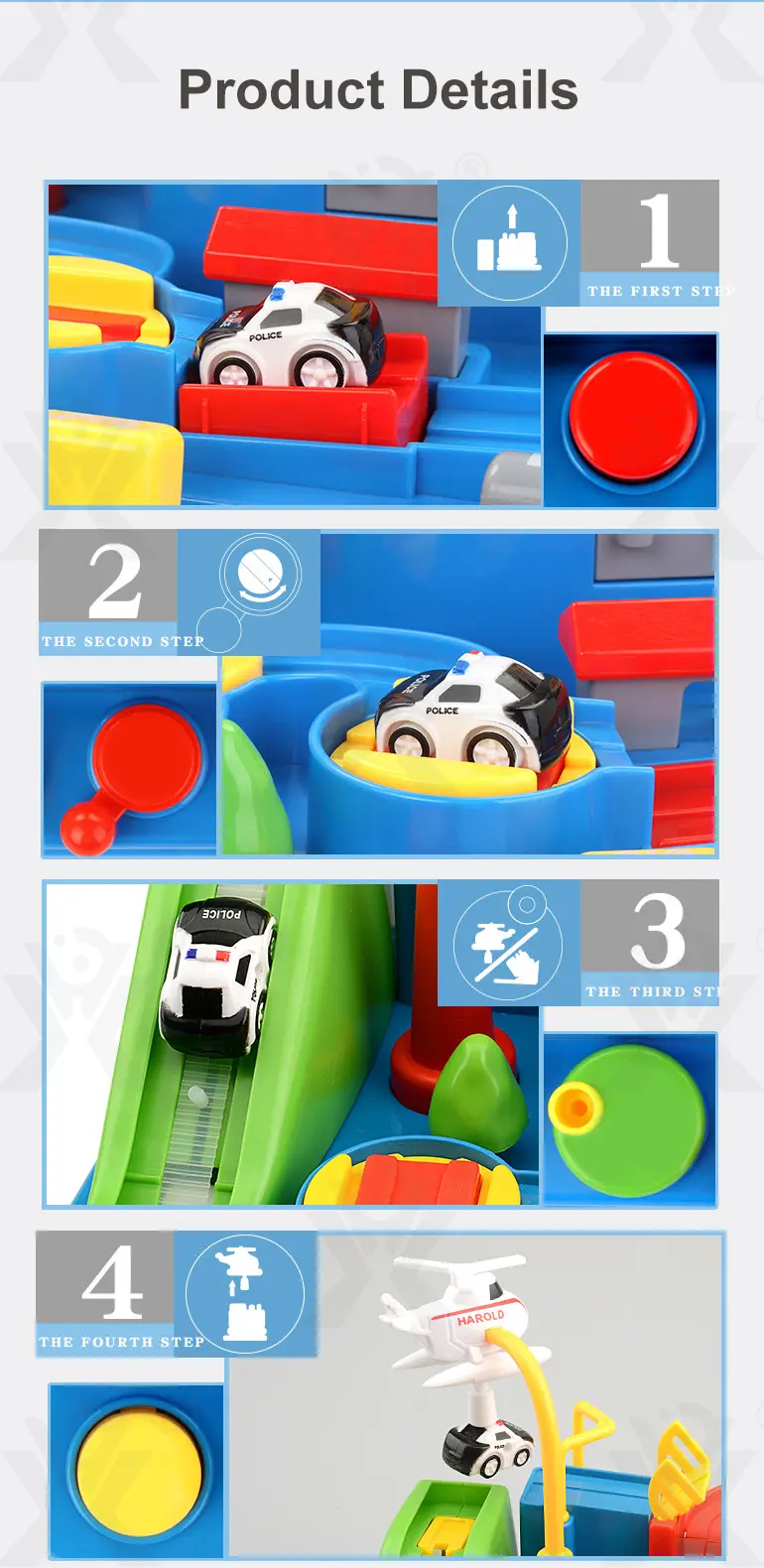 Kids Race Track Car Adventure Toy-Educational Toys China Manufacturers (TB-1631082) — illustrated product details, panel 5