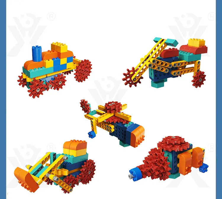 STEM Motorized Building Blocks Set -Educational Toys Chinese Manufacturers (TB-4463536) — illustrated product details, panel 8