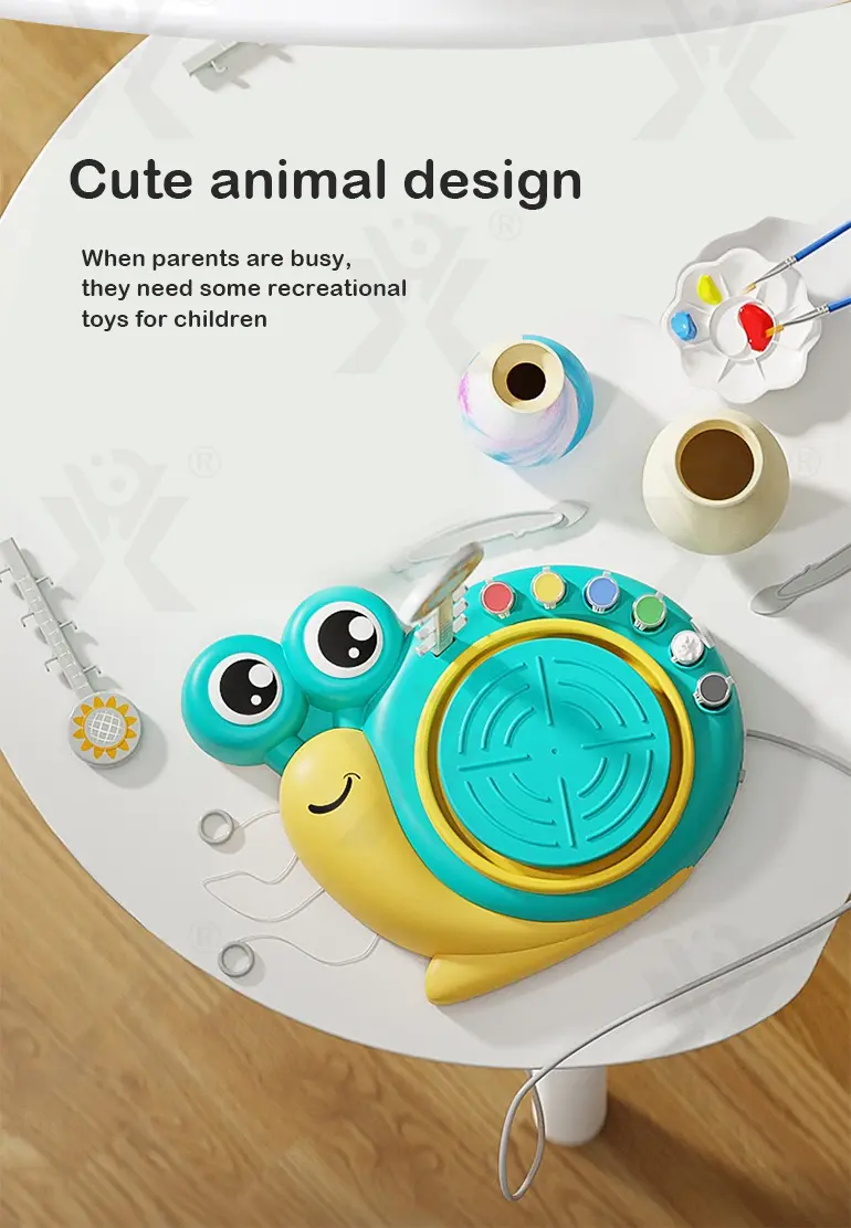 Pottery Machine Toy, Snail Shaped, For Kids (TB-4358668) — illustrated product details, panel 6