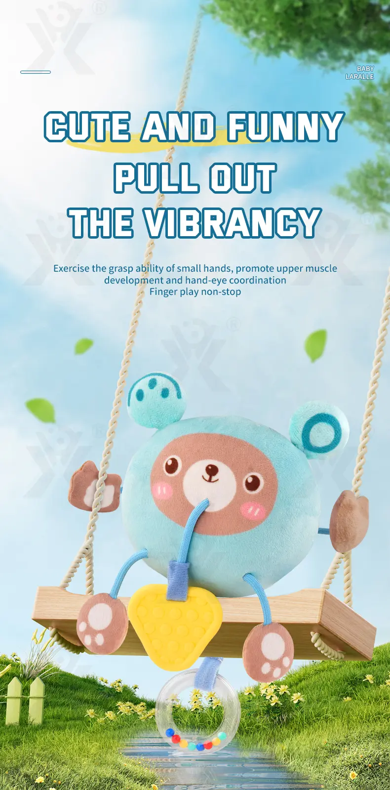 Soft Cartoon Hanging Rattle Toy (TB-4848388) — illustrated product details, panel 1