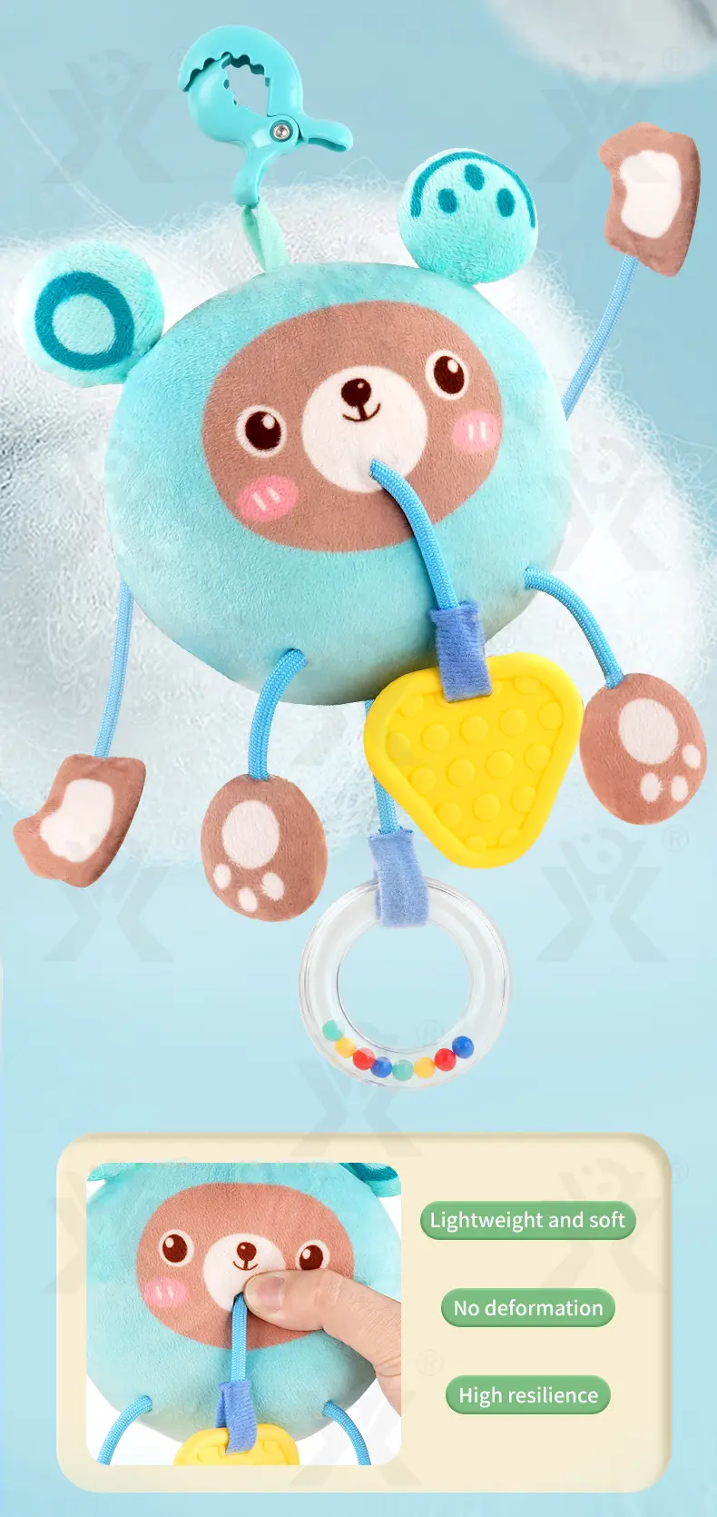 Soft Cartoon Hanging Rattle Toy (TB-4848388) — illustrated product details, panel 6