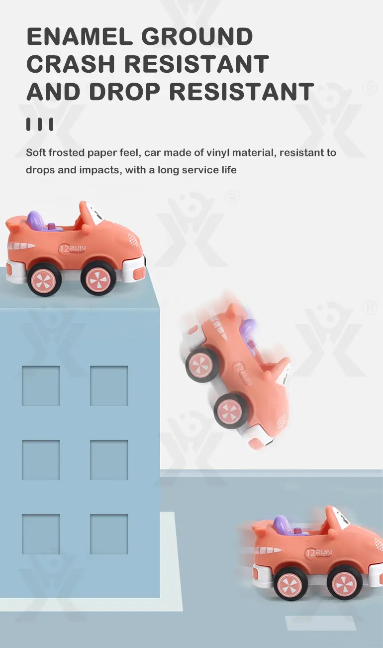 Two Way RC Racing Car Toy, Cartoon Body, Light, and Music (TB-2153429) — illustrated product details, panel 5