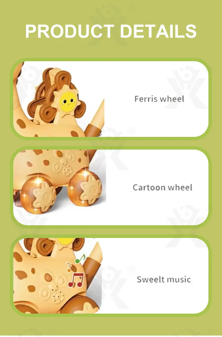 Deer Bubble Trolley, Baby Walker Supply (TB-4888565) — illustrated product details, panel 6