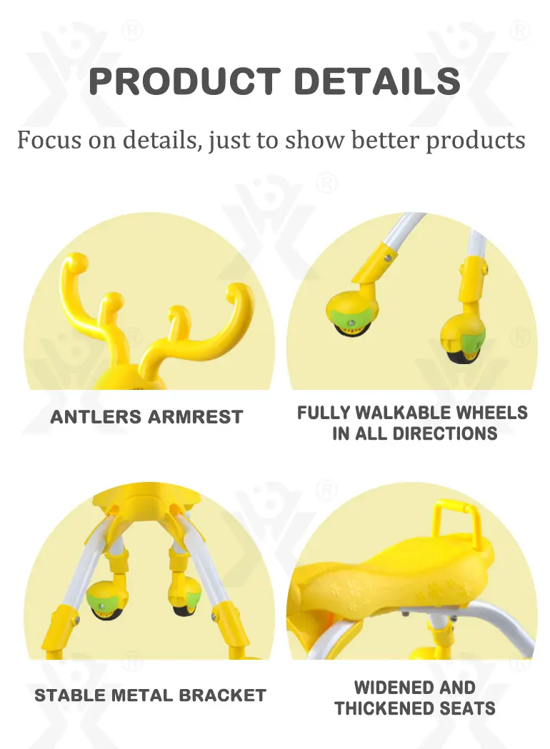 Sliding Deer Scooter (TB-1250738) — illustrated product details, panel 5