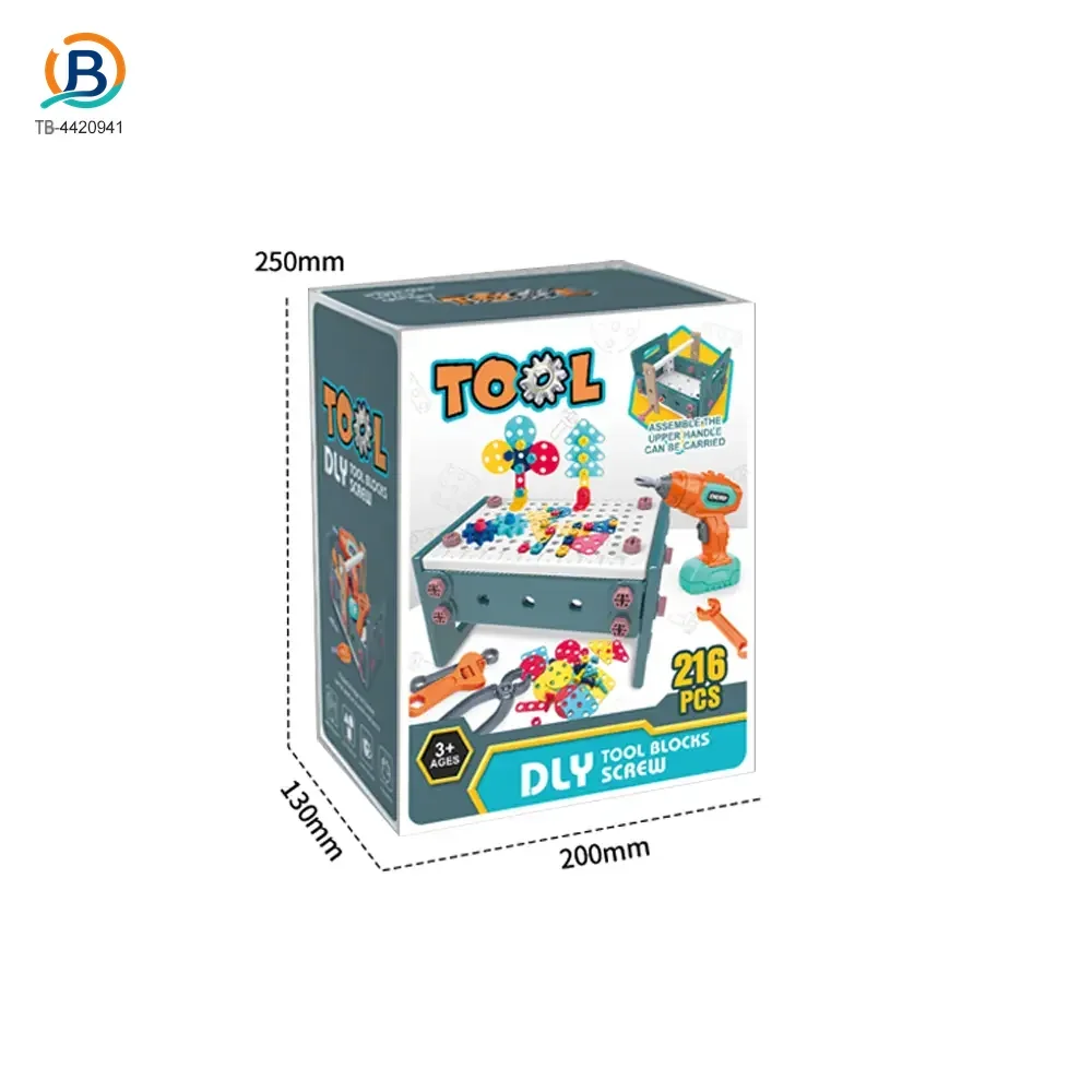 3D Screw Assembly Tool Box Toy (TB-4420941) — product photograph 2
