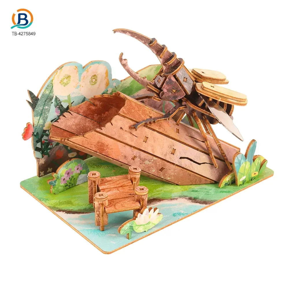 3D Wooden Puzzle Toy Series (TB-4275849) — product photograph 1