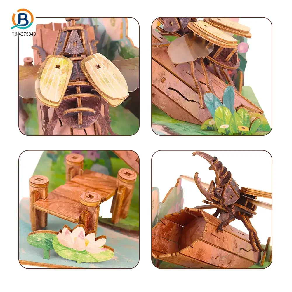 3D Wooden Puzzle Toy Series (TB-4275849) — product photograph 3