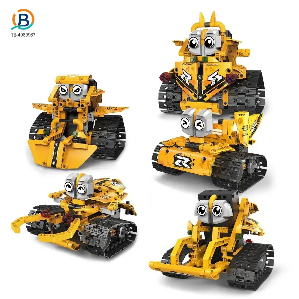 5-in-1 Robot Building Set, Remote and App Control Compatible (TB-4989967) — product photograph 8