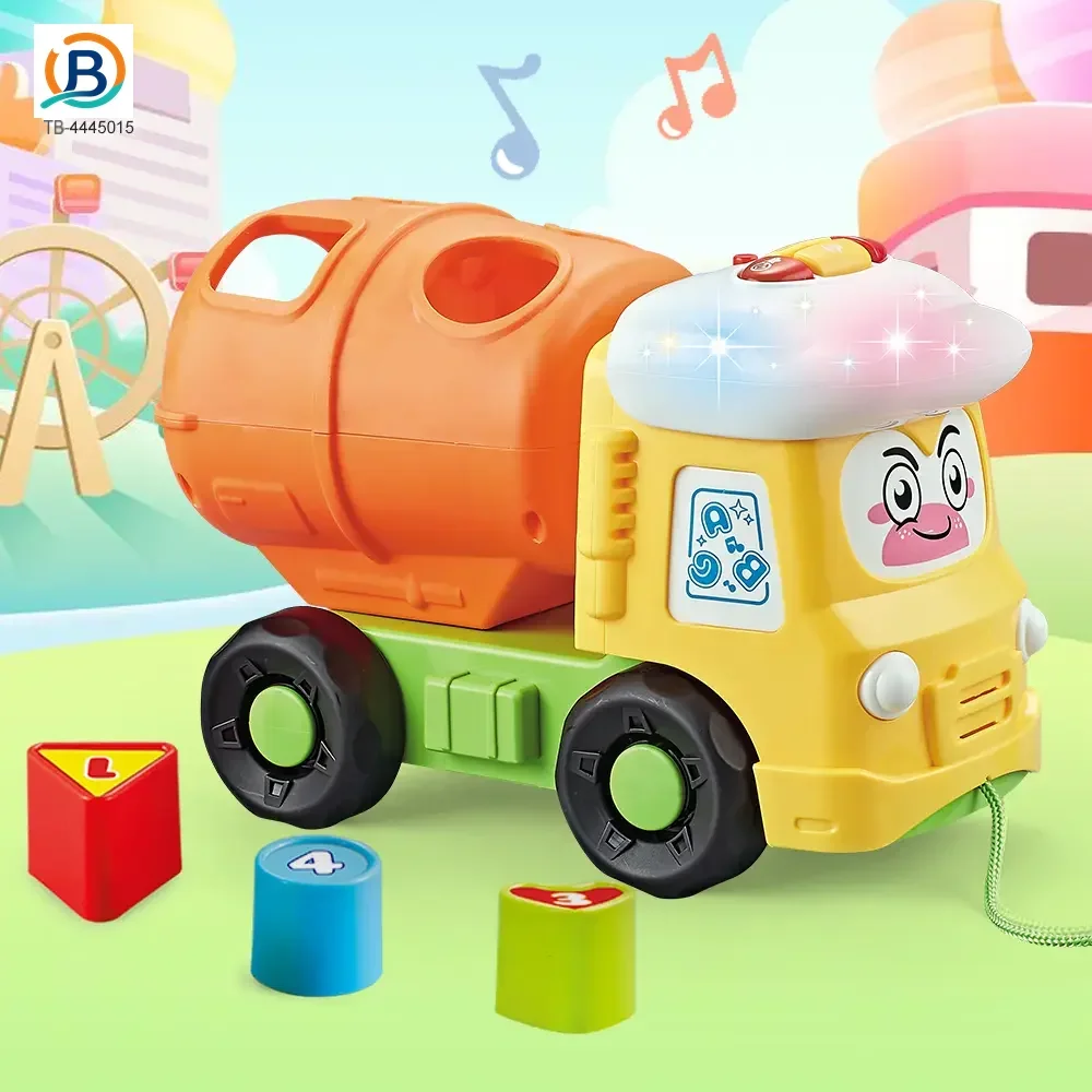 Shape Matching Vehicle Toy, Musical Building Block Car Toy (TB-4445015) — product photograph 5
