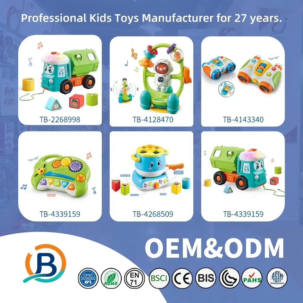 Shape Matching Vehicle Toy, Musical Building Block Car Toy (TB-4445015) — product photograph 6