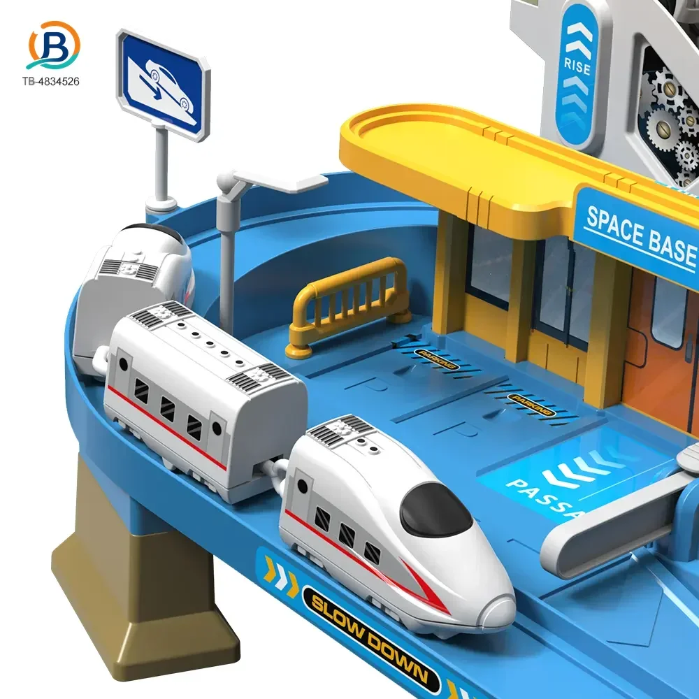Space-Themed Track Toy Set (TB-4834526) — product photograph 2