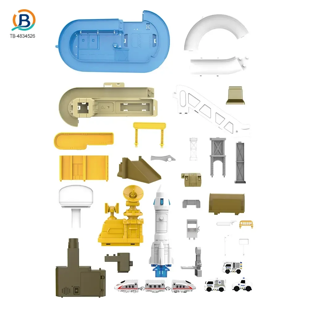 Space-Themed Track Toy Set (TB-4834526) — product photograph 4