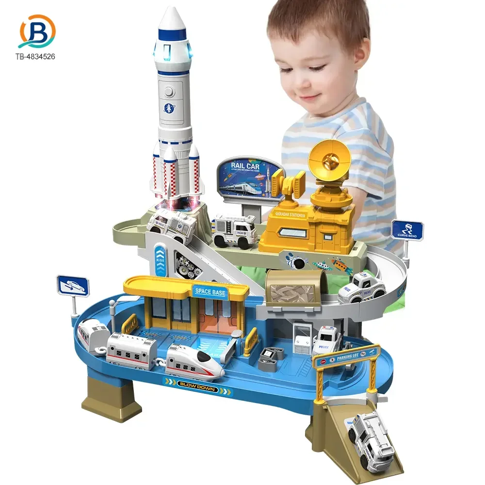 Space-Themed Track Toy Set (TB-4834526) — product photograph 7