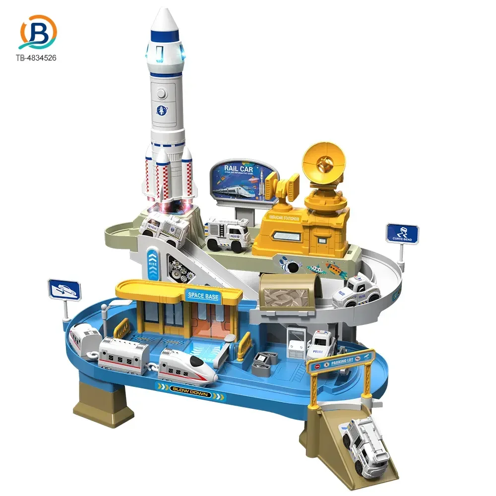 Space-Themed Track Toy Set (TB-4834526) — product photograph 9