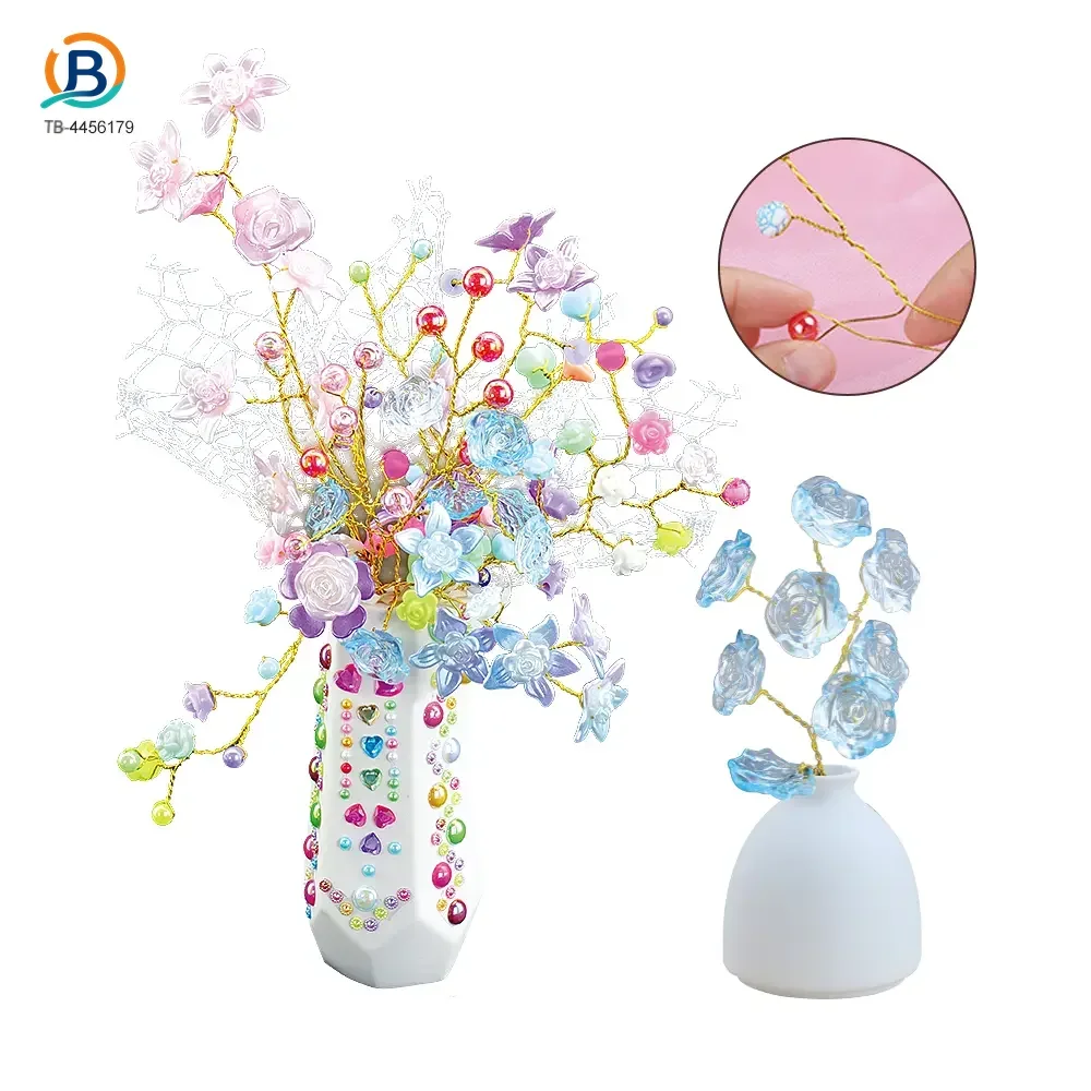 DIY Handmade Floral Toy, Beaded Bouquet Craft Kit (TB-4456179) — product photograph 1