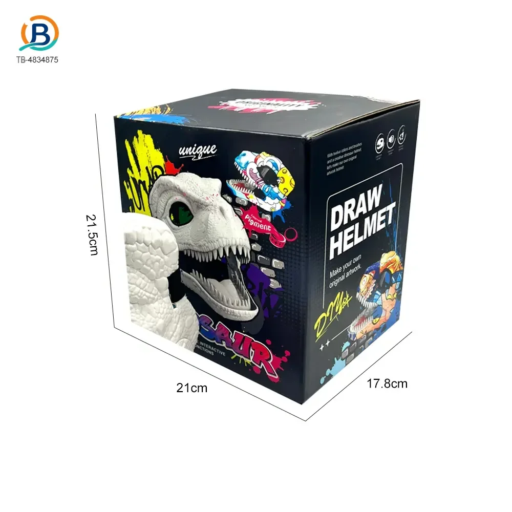 DIY Dinosaur Mask with Movable Jaw (TB-4934208) — product photograph 5