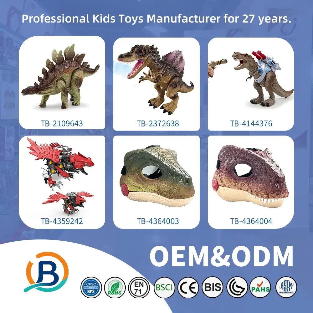 DIY Dinosaur Mask with Movable Jaw (TB-4934208) — product photograph 6