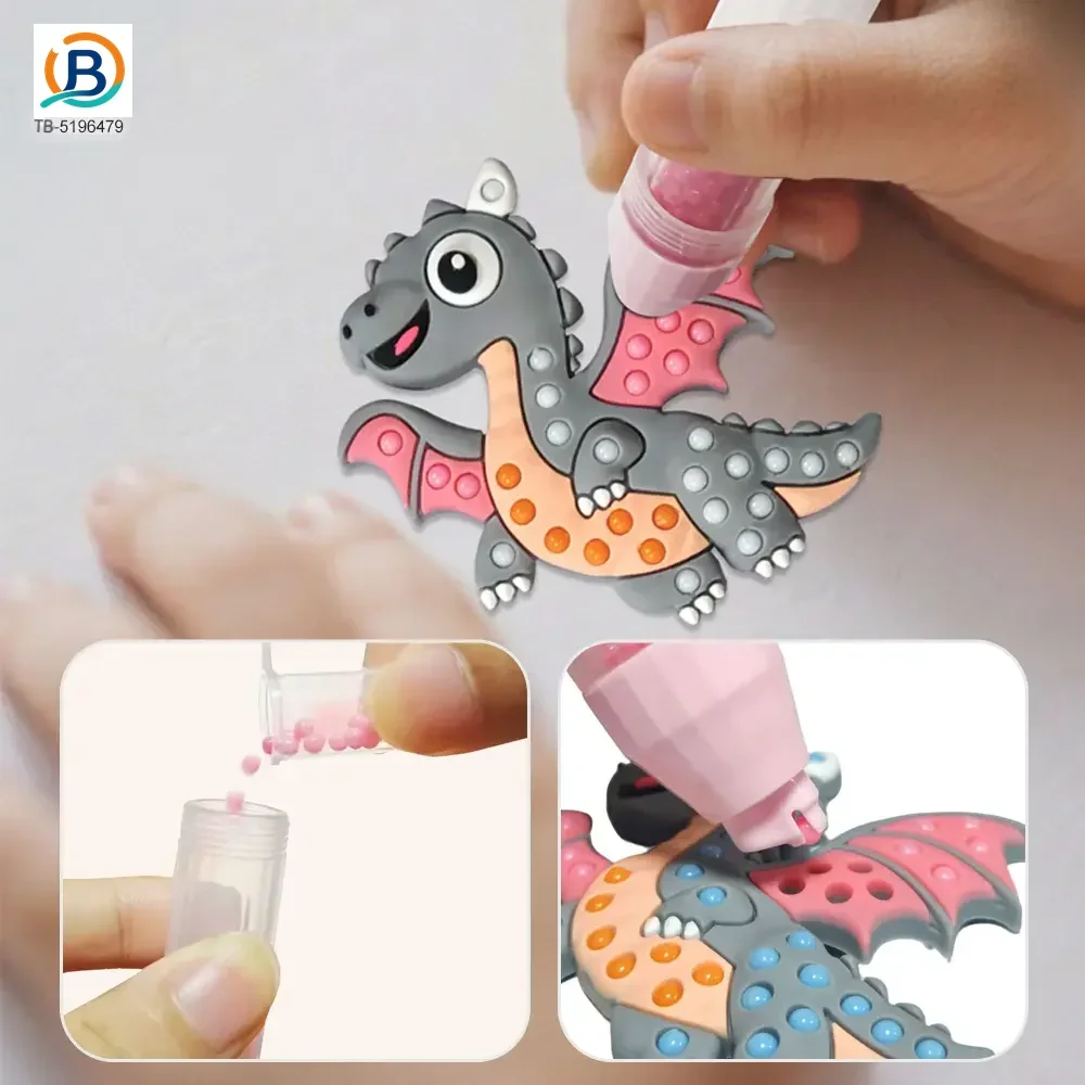 Dinosaur DIY Bead Art Set Toys (TB-5196479) — product photograph 4
