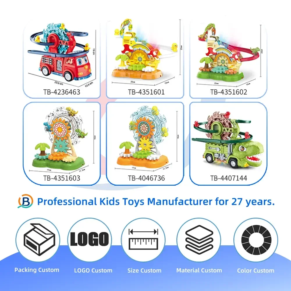 Dinosaur Slide Track Car Toys Set (TB-5020499) — product photograph 8