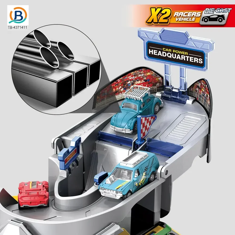 2-in-1 Helmet Transforms Racer Track Set (TB-4371411) — product photograph 4