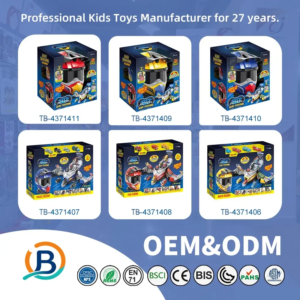 2-in-1 Helmet Transforms Racer Track Set (TB-4371411) — product photograph 7