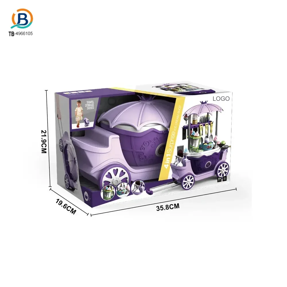 Simulated Ice Cream Princess Cart Toy, Play House Toys (TB-4966105) — product photograph 7