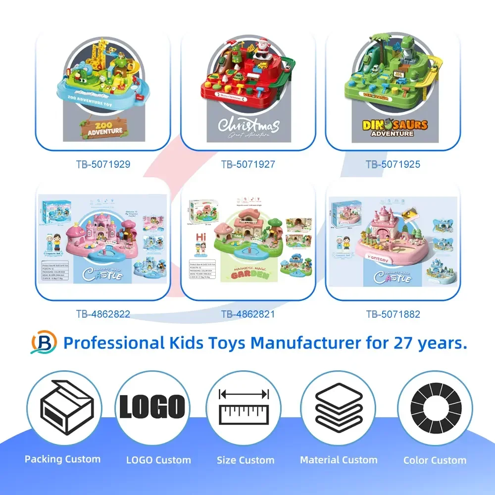 Children’s Magnetic Doll House Toy Table Game, Educational Family Fun Toy (TB-5071881) — product photograph 4
