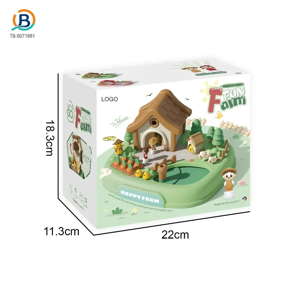 Children’s Magnetic Doll House Toy Table Game, Educational Family Fun Toy (TB-5071881) — product photograph 8