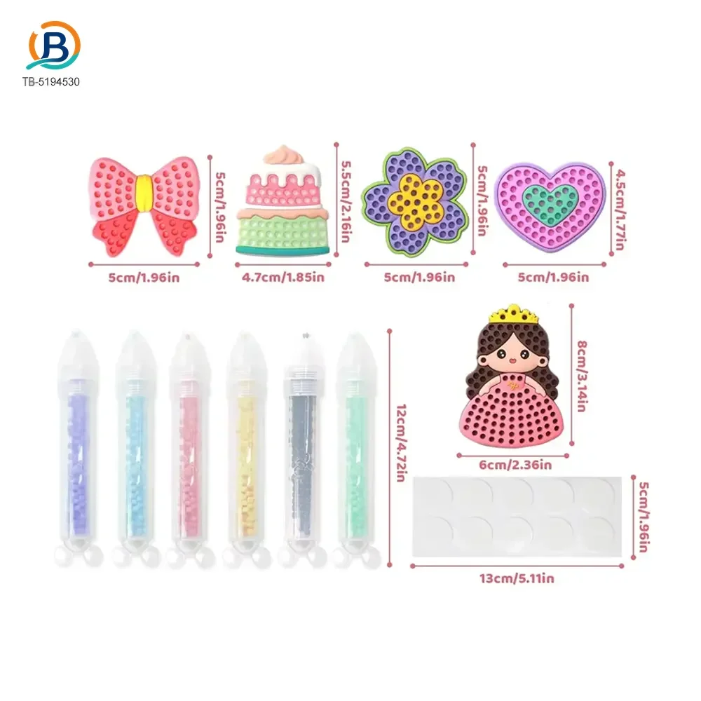 Princess DIY Beads Painting Kit Toy (TB-5194530) — product photograph 6