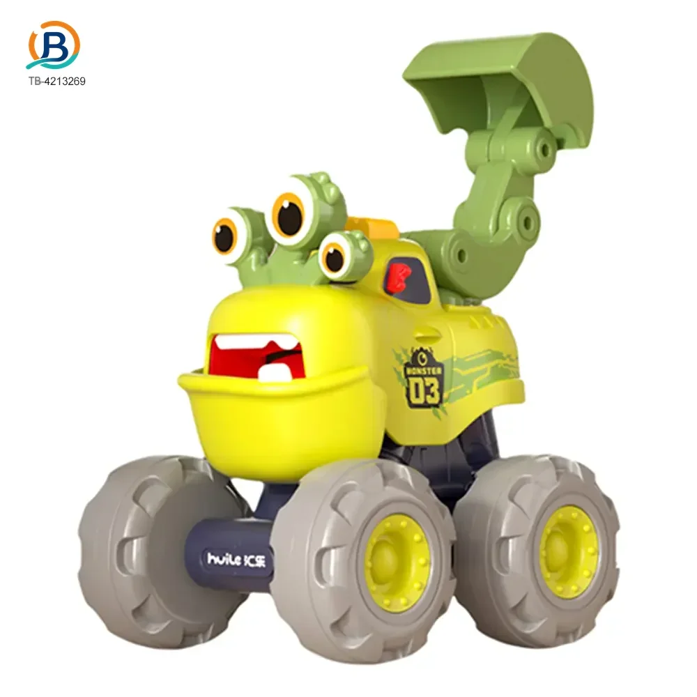 Pull Back Monster Car Toy, Fun Monster Construction Truck (TB-4213269) — product photograph 11