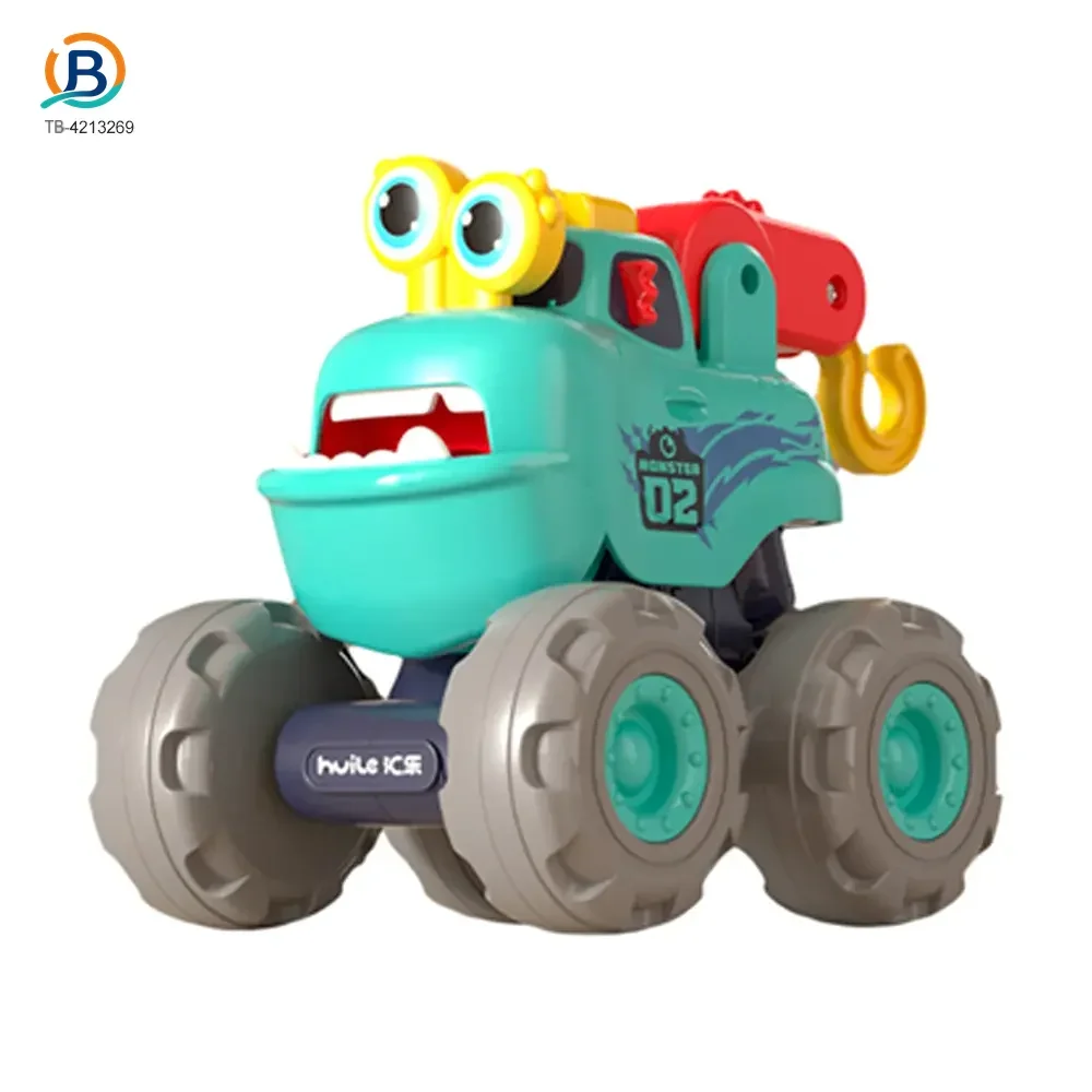 Pull Back Monster Car Toy, Fun Monster Construction Truck (TB-4213269) — product photograph 12