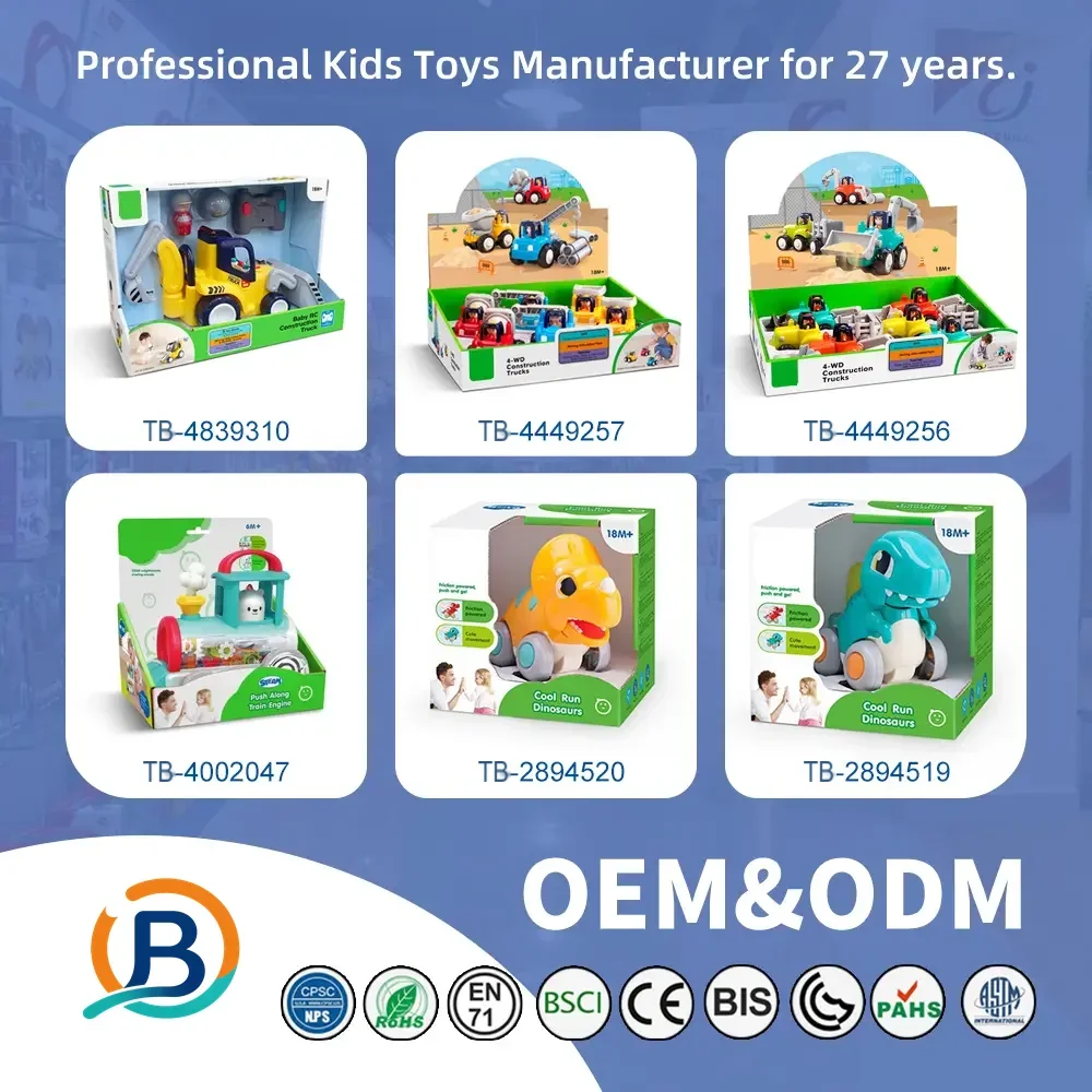 Pull Back Monster Car Toy, Fun Monster Construction Truck (TB-4213269) — product photograph 13