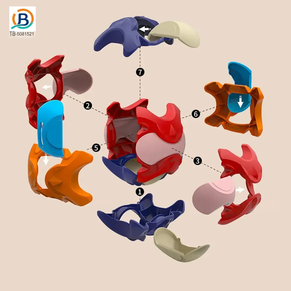 3D Puzzle Ball Piggy Bank Toy (TB-5081521) — product photograph 3