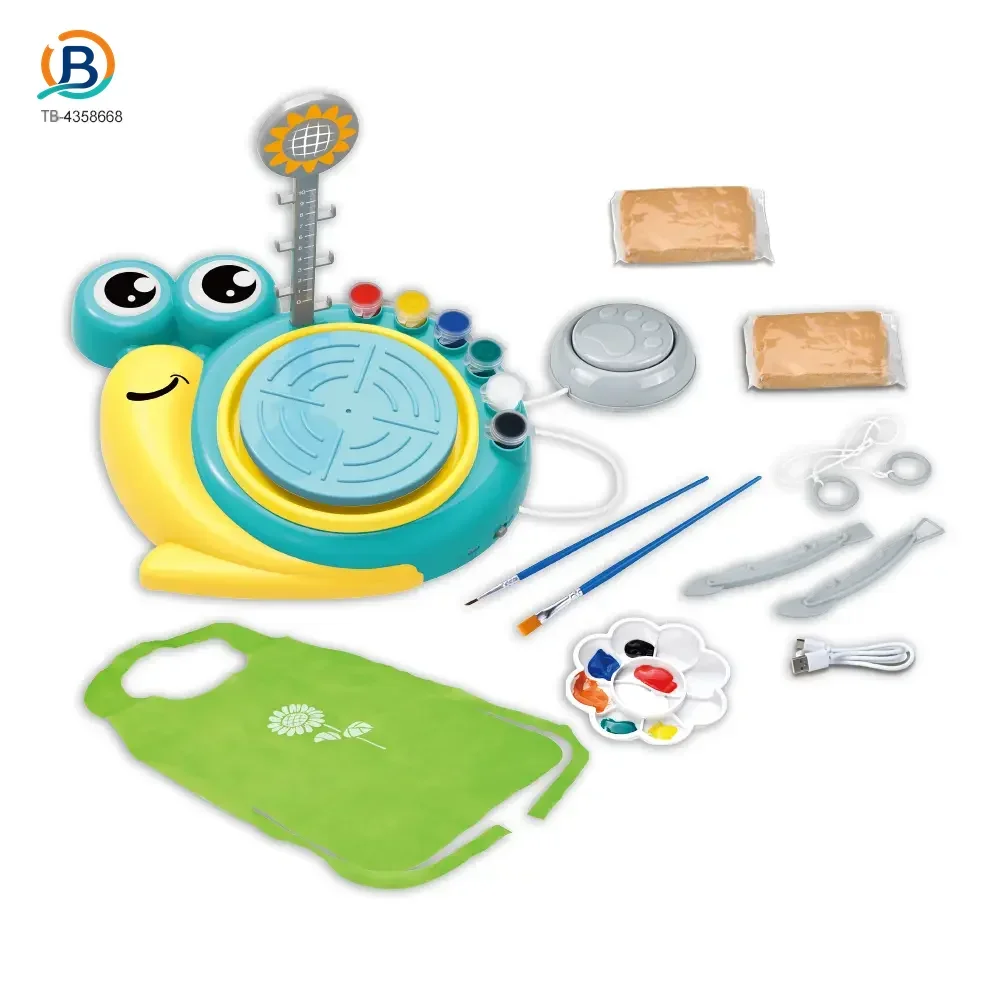 Pottery Machine Toy, Snail Shaped, For Kids (TB-4358668) — product photograph 1