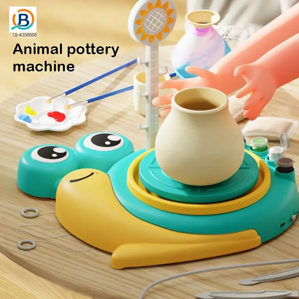 Pottery Machine Toy, Snail Shaped, For Kids (TB-4358668) — product photograph 2