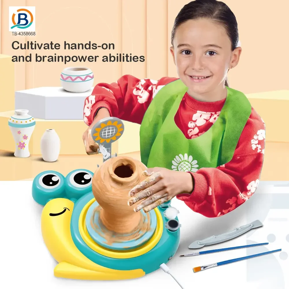 Pottery Machine Toy, Snail Shaped, For Kids (TB-4358668) — product photograph 3