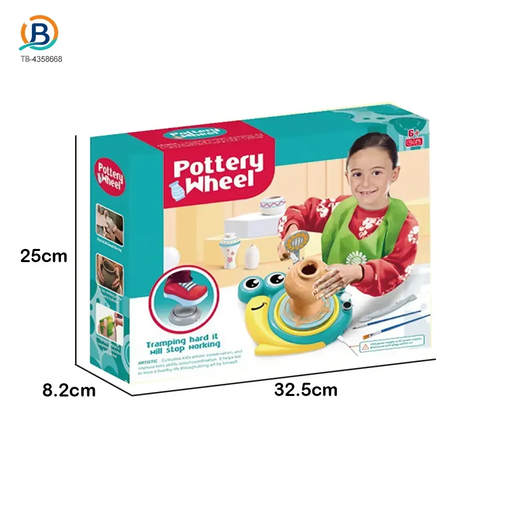 Pottery Machine Toy, Snail Shaped, For Kids (TB-4358668) — product photograph 7