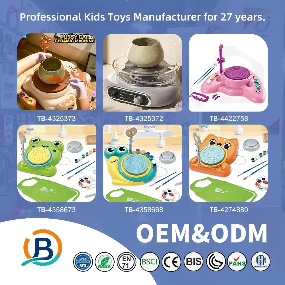 Pottery Machine Toy, Snail Shaped, For Kids (TB-4358668) — product photograph 8